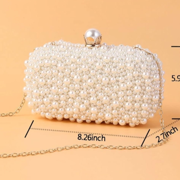 Simone - Pearl Hand Clutch - Picture 10 of 11